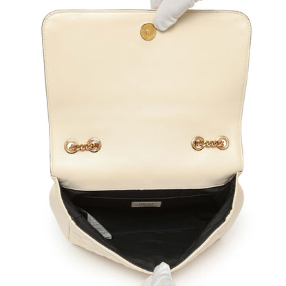 Exclusive Versace White Nappa Quilted La Medusa Chain Crossbody — Alternate View 8