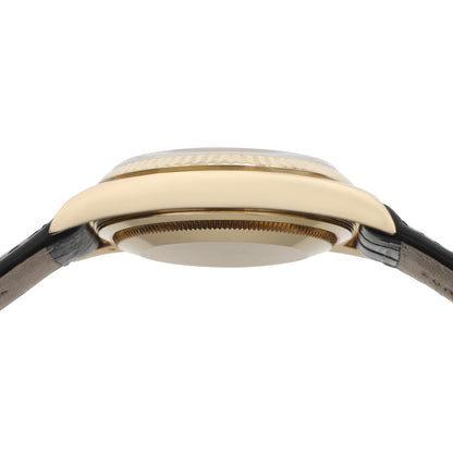 Exclusive Rolex 18K Yellow Gold Datejust 36 16238 — Back View