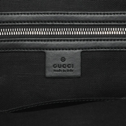 Exclusive Gucci Black GG Supreme Monogram Web Tote — Alternate View 9