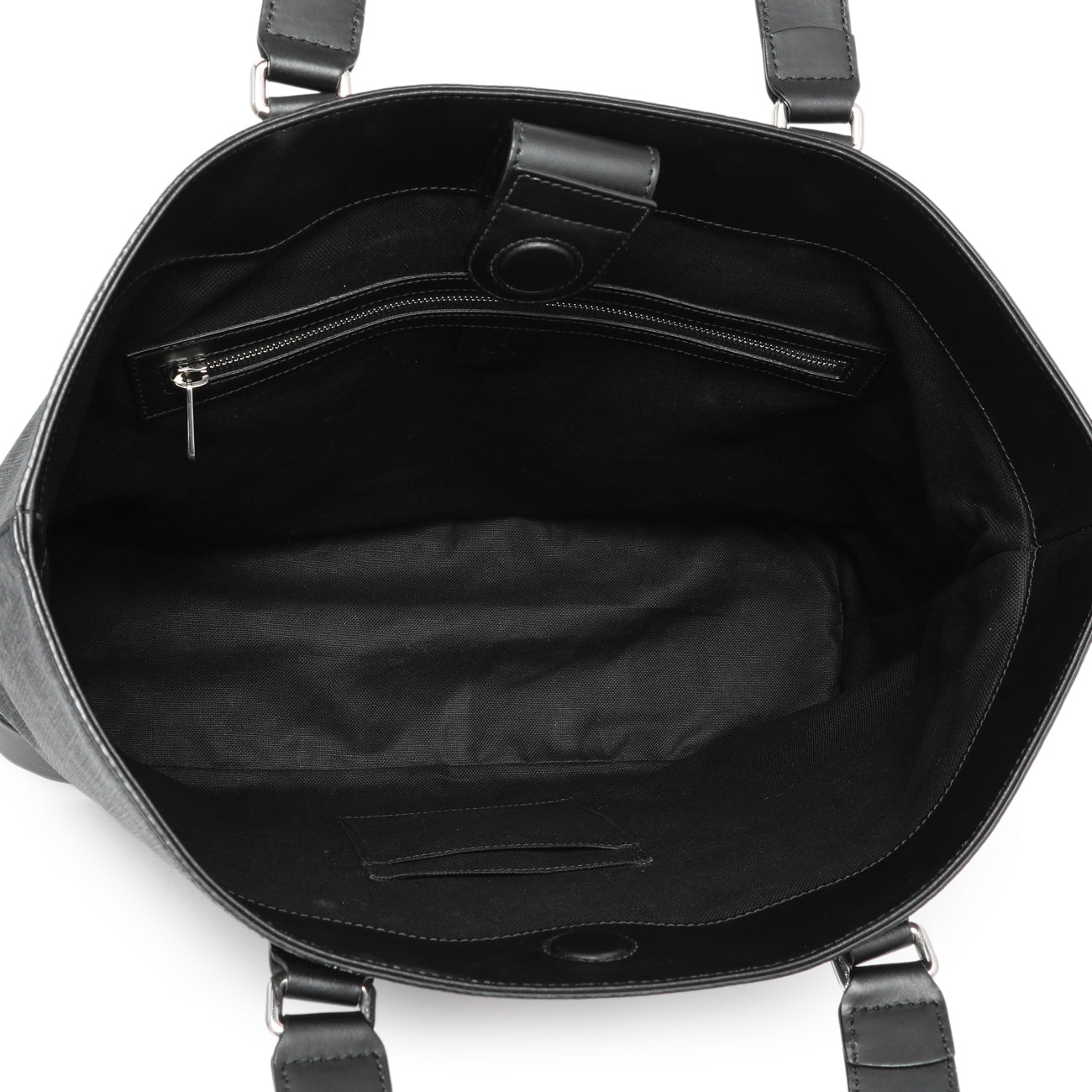 Exclusive Gucci Black GG Supreme Monogram Web Tote — Alternate View 8