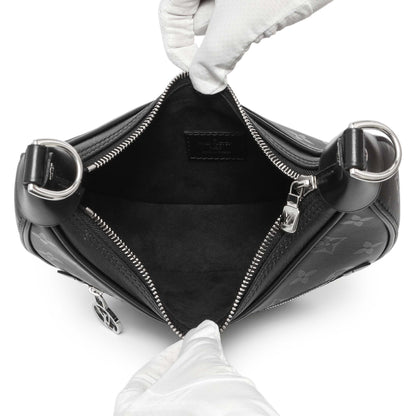 Exclusive Louis Vuitton Black Monogram Calfskin Loop H27 — Top View