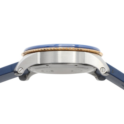 Exclusive Cartier Stainless Steel 18K Rose Gold Calibre de Cartier Diver W2CA0009 — Back View