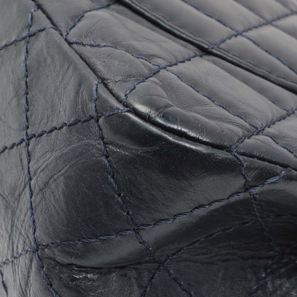 Exclusive Chanel Navy Quilted Aged Calfskin 2.55 Reissue 225 Flap — Alternate View 7