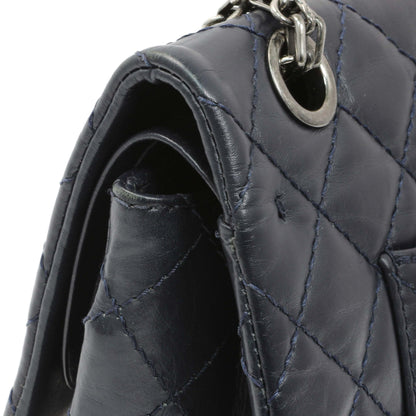 Exclusive Chanel Navy Quilted Aged Calfskin 2.55 Reissue 225 Flap — Alternate View 8