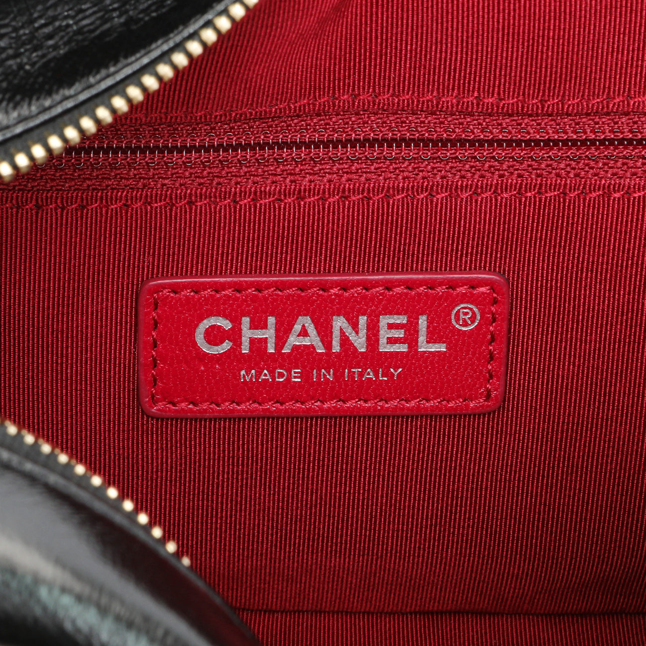 Exclusive Chanel Tweed Calfskin Small Gabrielle Hobo — Detail View