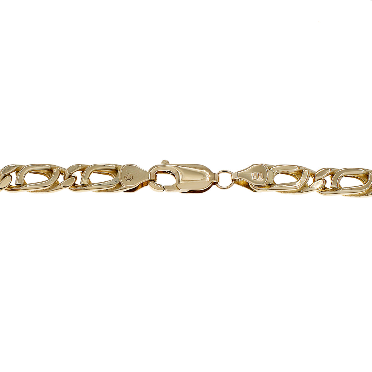 Exclusive 14K Yellow Gold Bracelet — Side View
