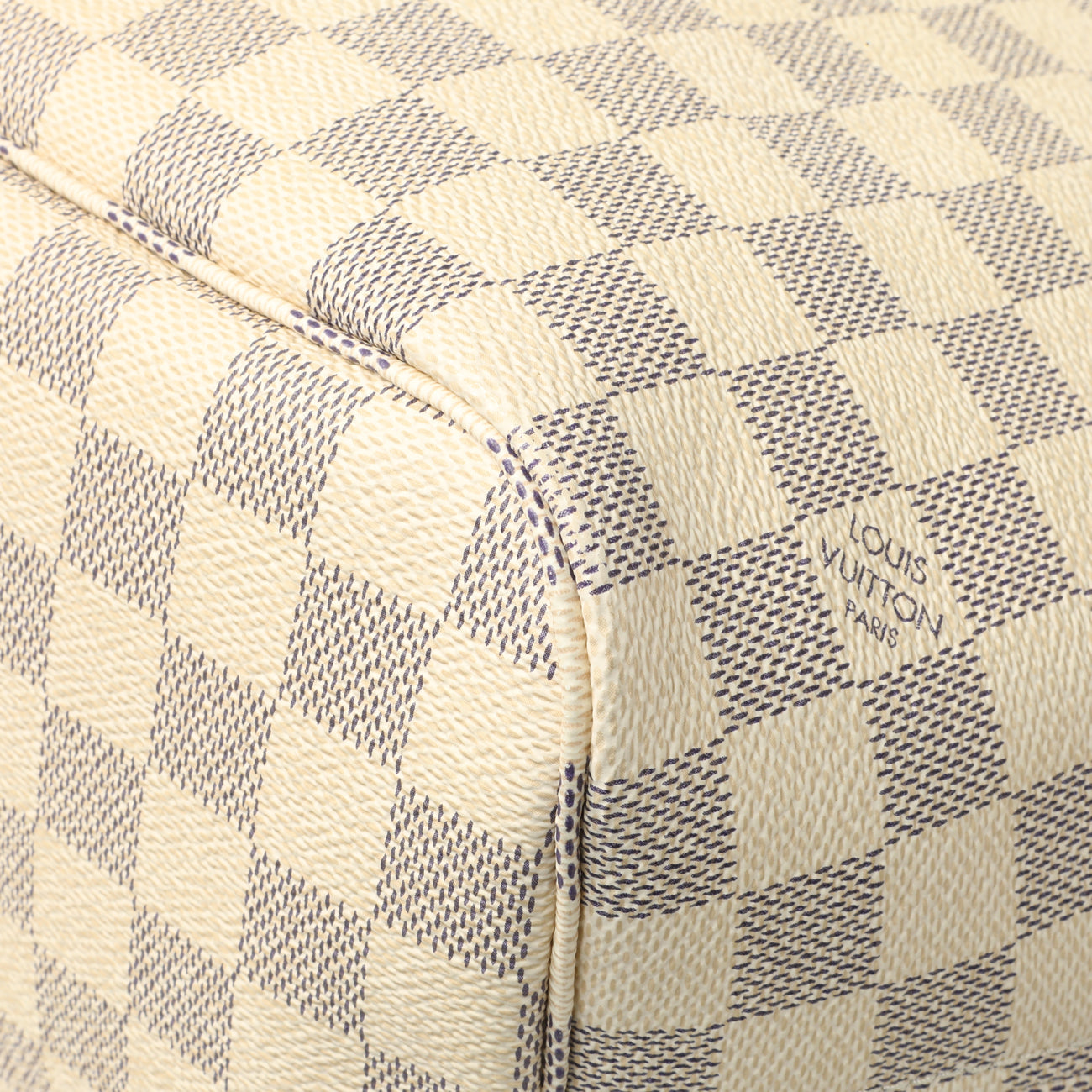 Exclusive Louis Vuitton Damier Azur Neverfull MM — Alternate View 7
