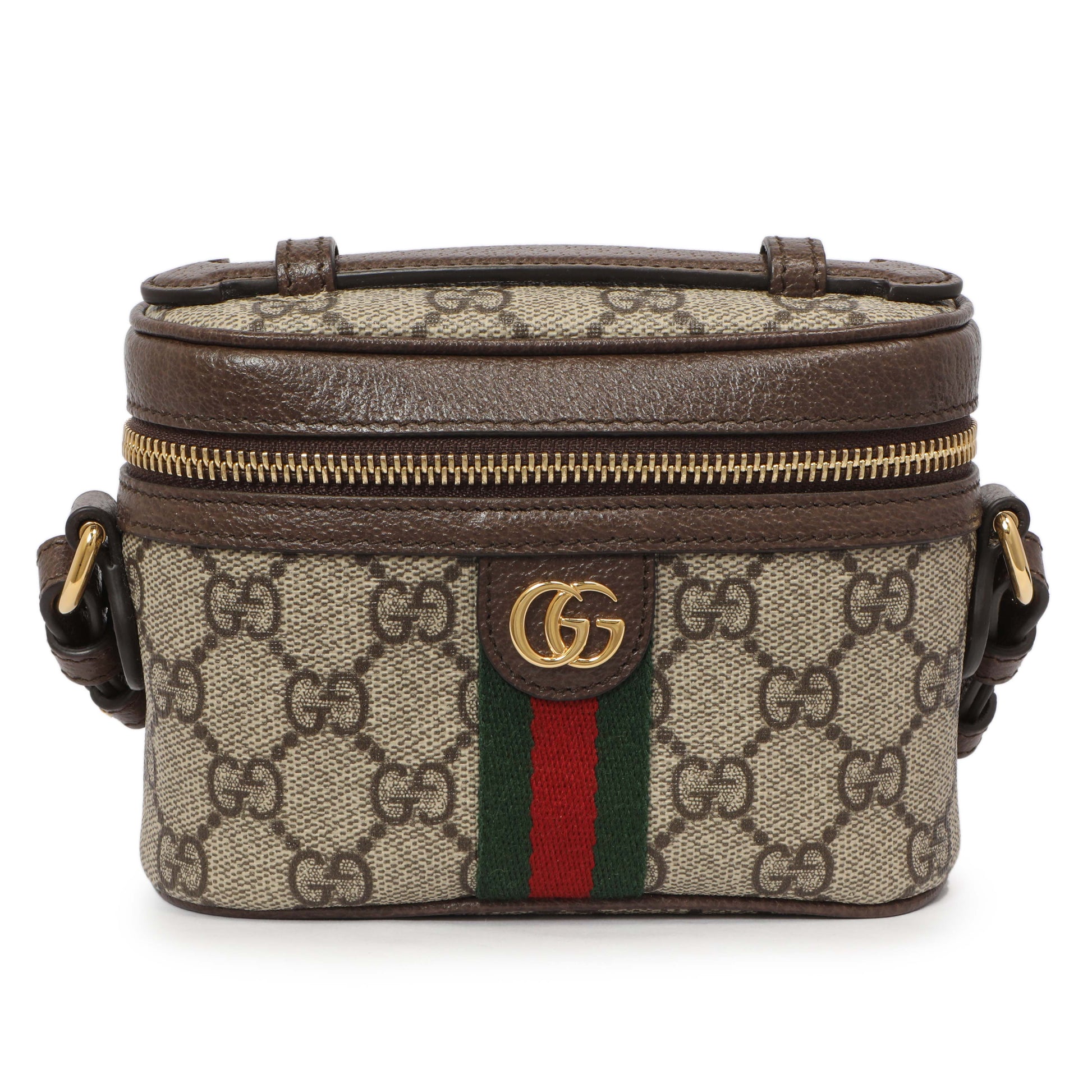 Exclusive Gucci Ophidia GG Top Handle Mini Bag — Side View