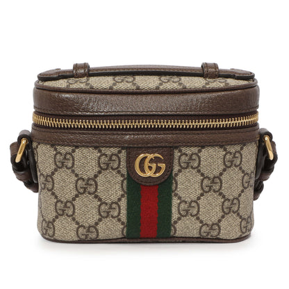 Exclusive Gucci Ophidia GG Top Handle Mini Bag — Side View