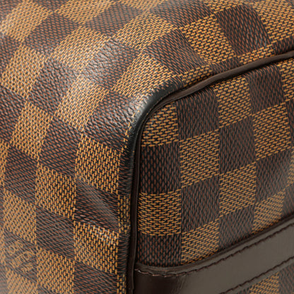Exclusive Louis Vuitton Damier Ebene Speedy Bandouliere 25 — Detail View