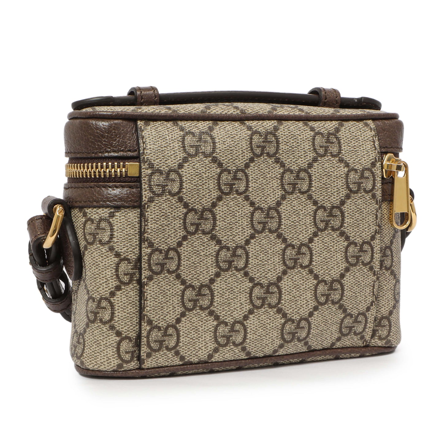 Exclusive Gucci Ophidia GG Top Handle Mini Bag — Back View