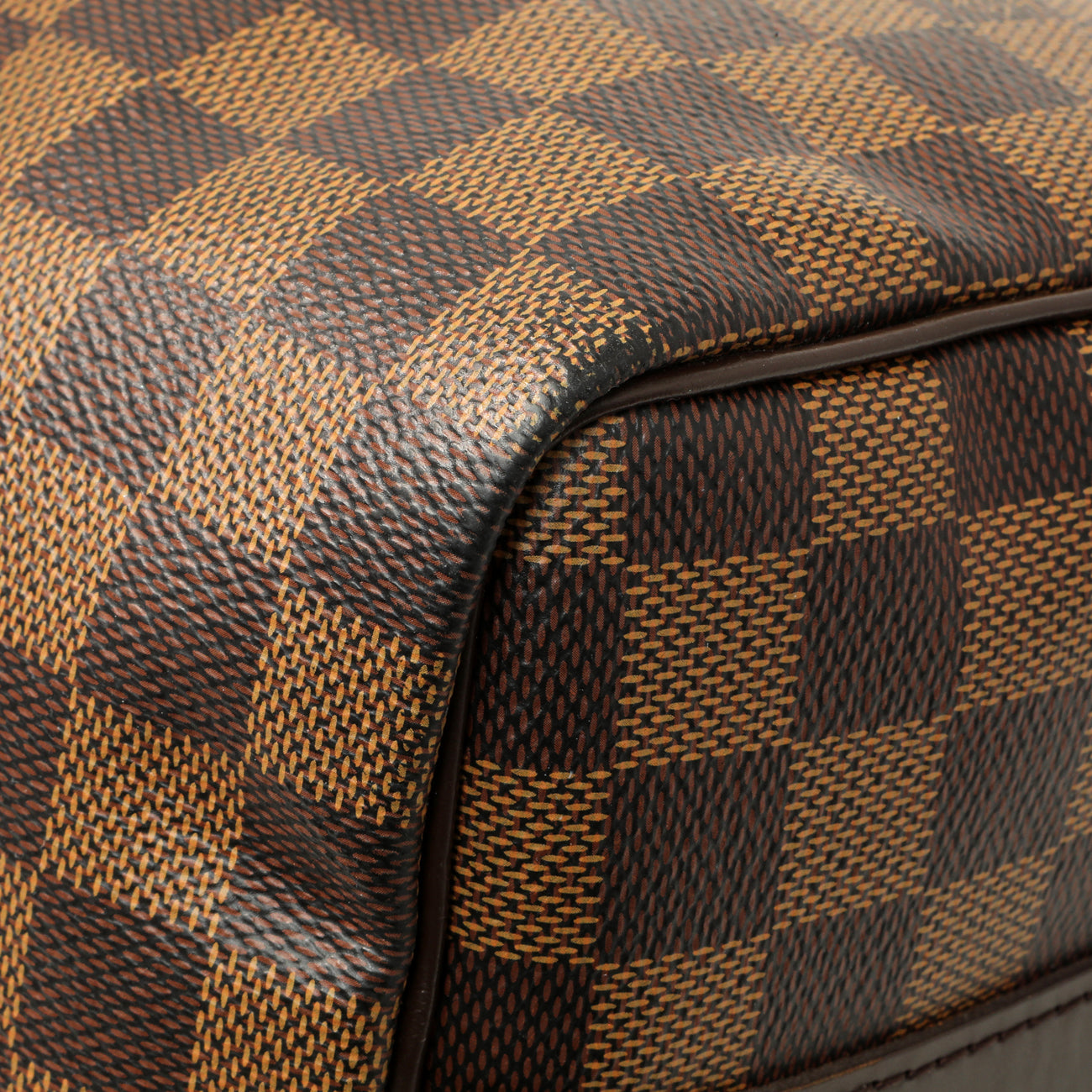 Exclusive Louis Vuitton Damier Ebene Speedy Bandouliere 25 — Alternate View 7