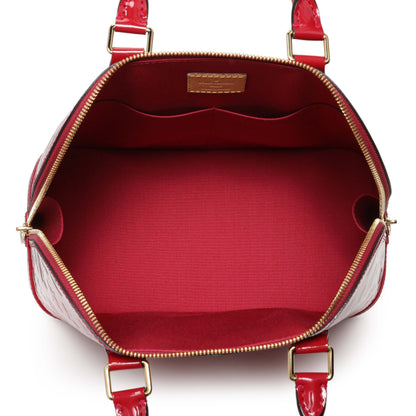 Exclusive Louis Vuitton Pomme D'Amour Vernis Alma PM — Top View