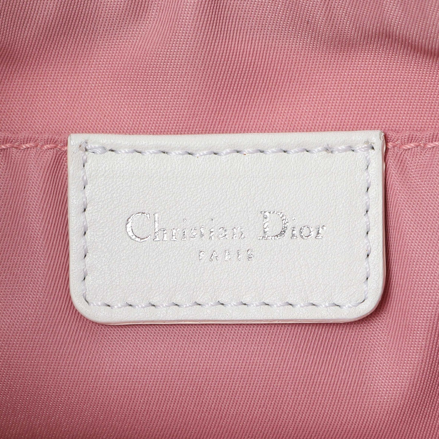 Exclusive Christian Dior Pink Monogram Shoulder Bag Pochette — Detail View