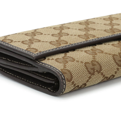 Exclusive Gucci Monogram Lovely Heart Continental Wallet — Top View