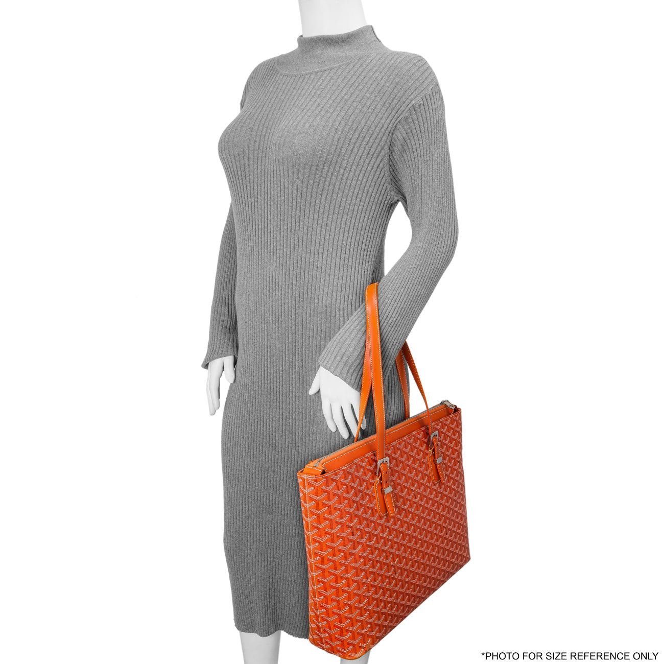 Exclusive Goyard Orange Goyardine Sac Marie Galante GM — Alternate View 13