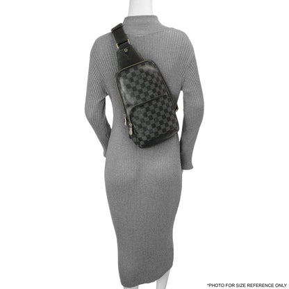 Exclusive Louis Vuitton Damier Graphite Avenue Sling Bag — Alternate View 11