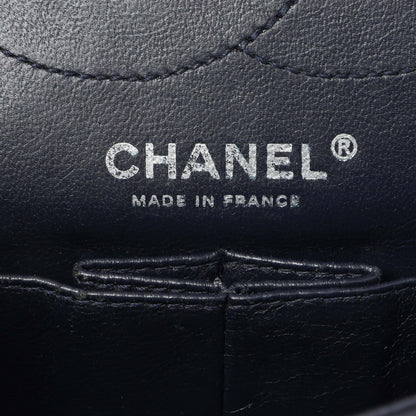 Exclusive Chanel Navy Quilted Aged Calfskin 2.55 Reissue 225 Flap — Alternate View 11