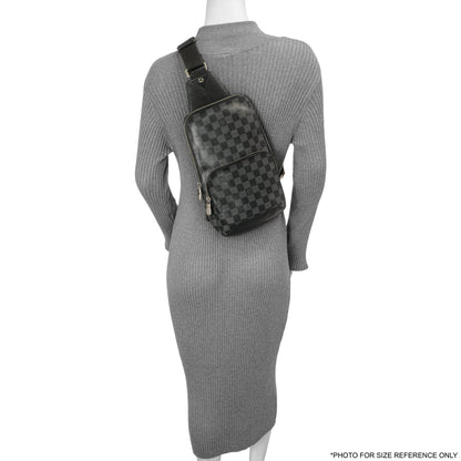 Exclusive Louis Vuitton Damier Graphite Avenue Sling Bag — Alternate View 11