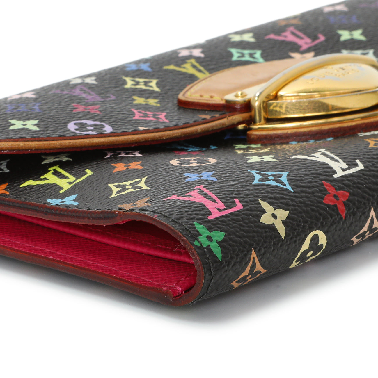 Exclusive Louis Vuitton Multicolor Eugenie Wallet — Top View