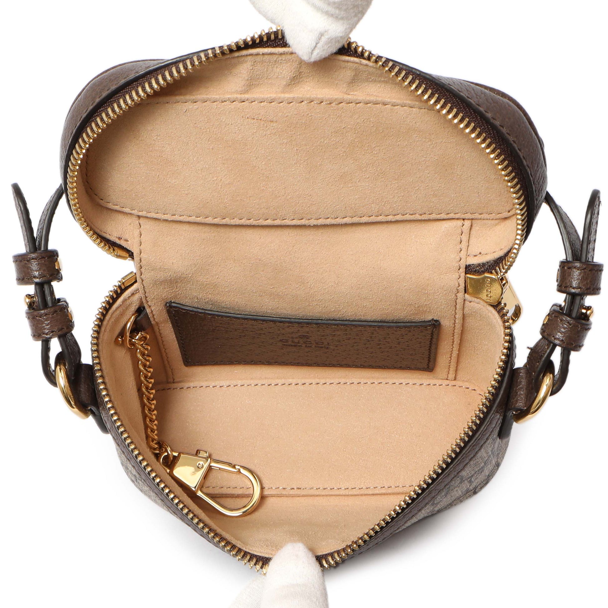 Exclusive Gucci Ophidia GG Top Handle Mini Bag — Detail View