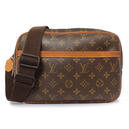 Exclusive Louis Vuitton Monogram Reporter PM — Front View