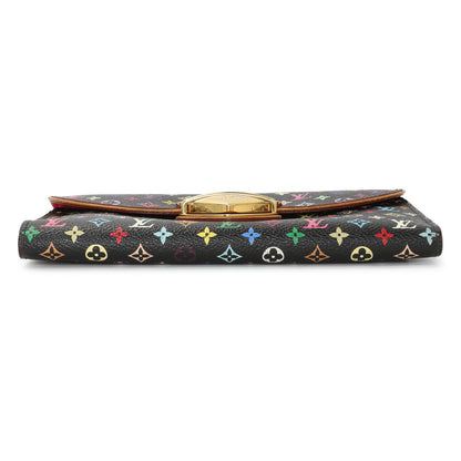 Exclusive Louis Vuitton Multicolor Eugenie Wallet — Back View