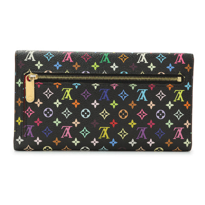 Exclusive Louis Vuitton Multicolor Eugenie Wallet — Side View