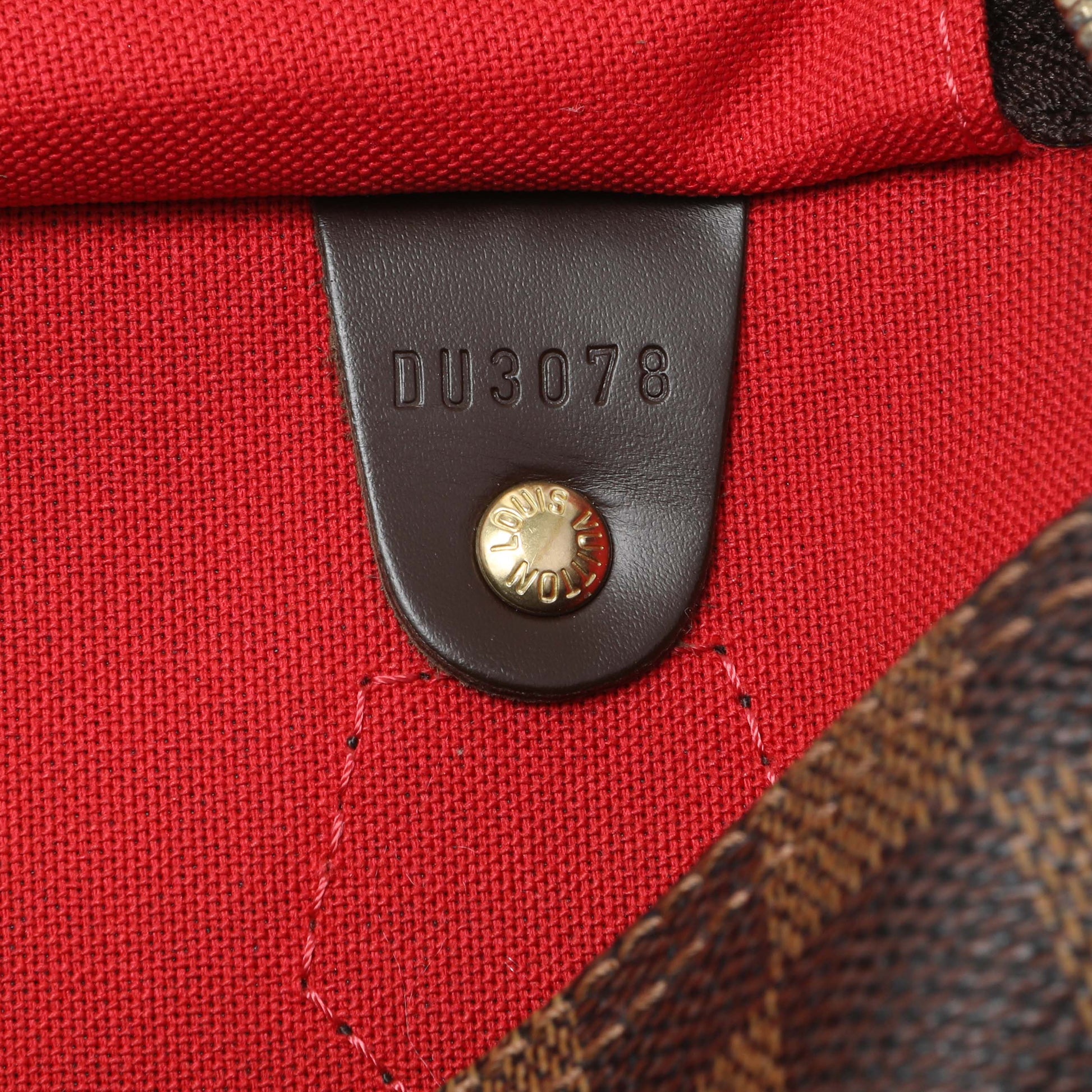 Exclusive Louis Vuitton Damier Ebene Speedy 30 — Alternate View 10