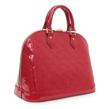 Exclusive Louis Vuitton Pomme D'Amour Vernis Alma PM — Side View