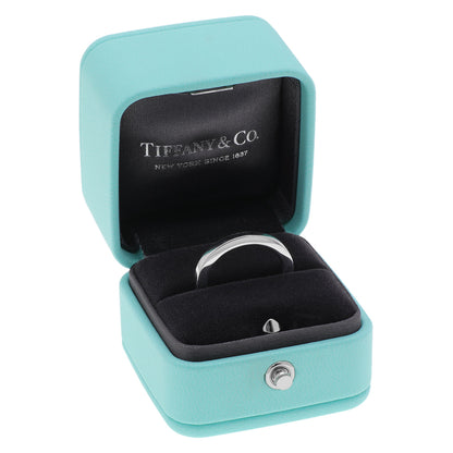 Exclusive Tiffany & Co. 18K White Gold Lock Ring — Top View