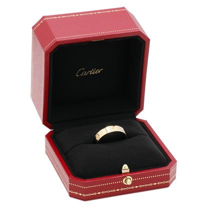 Exclusive Cartier 18K Yellow Gold Classic Love Ring — Top View