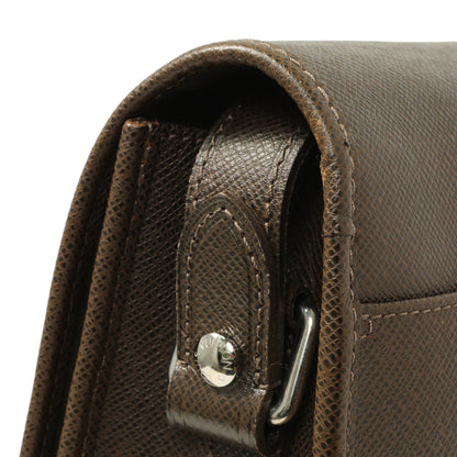 Exclusive Louis Vuitton Brown Taiga Andrei Messenger — Alternate View 11