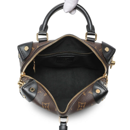 Exclusive Louis Vuitton Black Monogram Petite Malle Souple — Alternate View 8