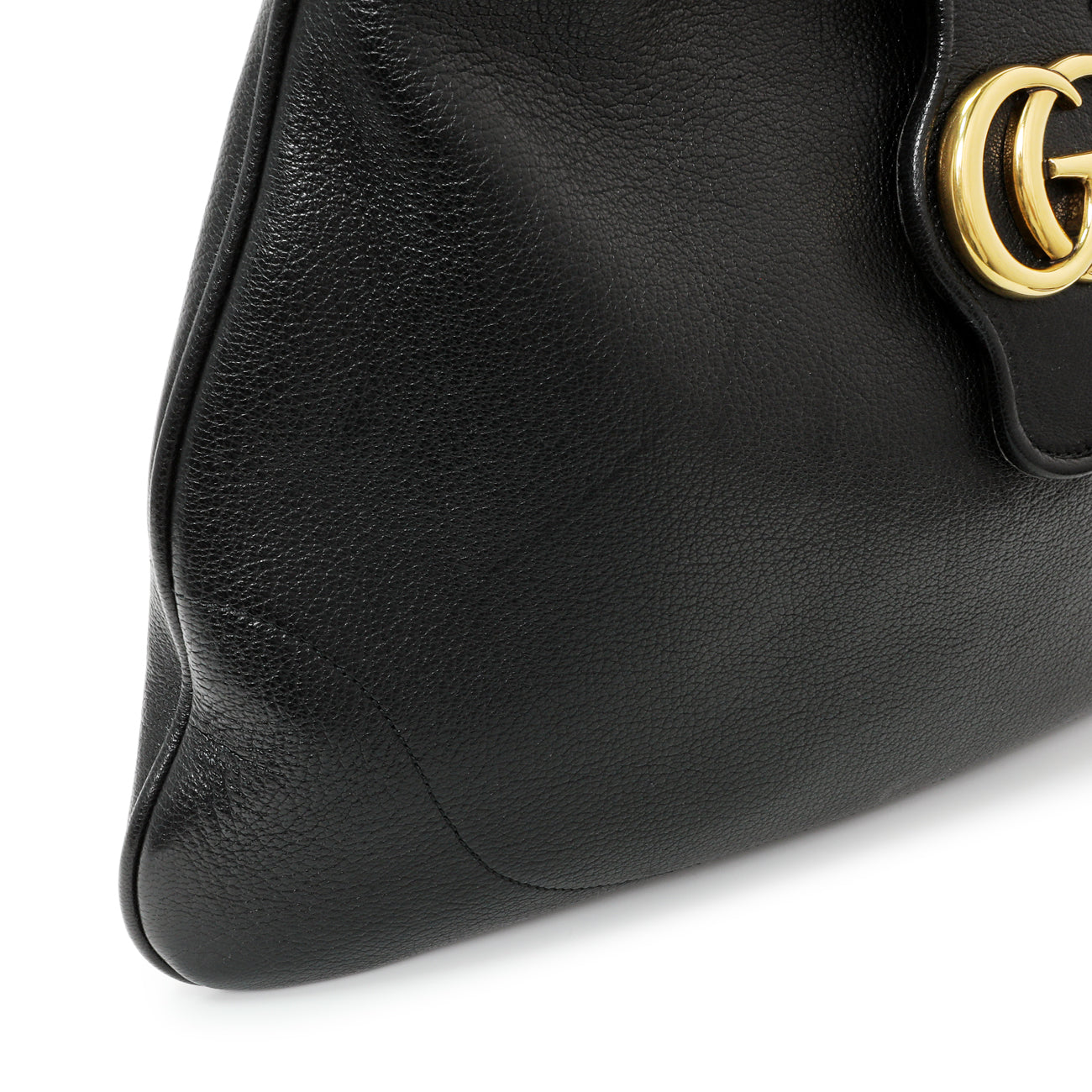Exclusive Gucci Black Goatskin Medium Aphrodite Shoulder Bag — Alternate View 9