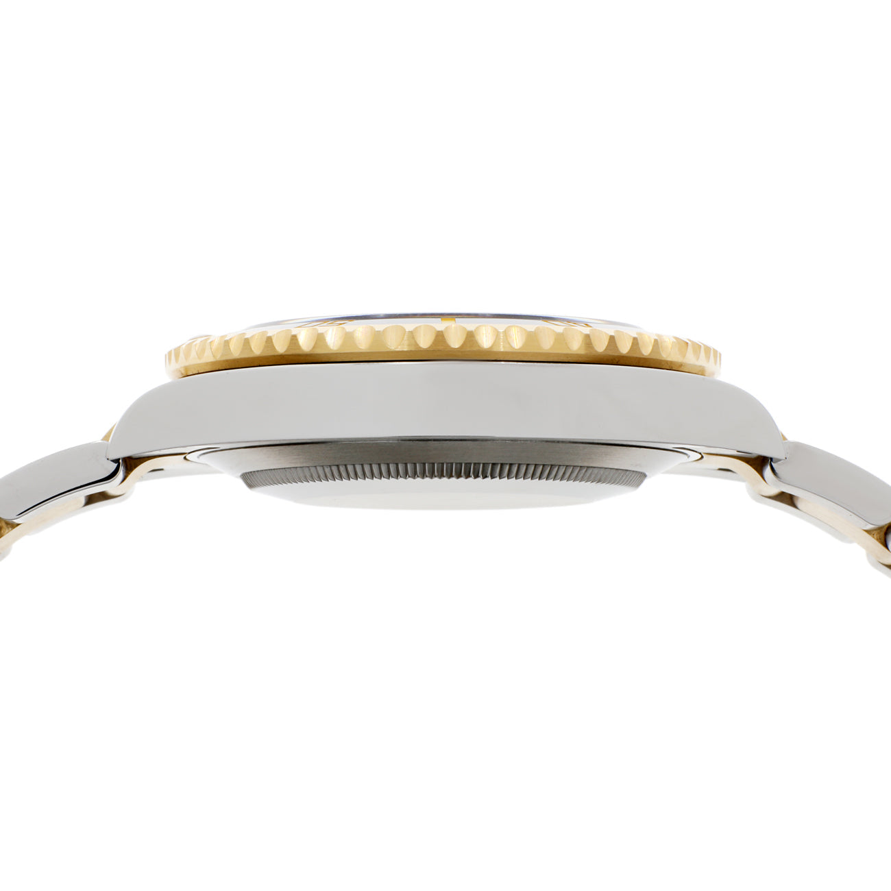 Exclusive Rolex 18K Yellow Gold Stainless Steel Submariner 126613LN — Back View