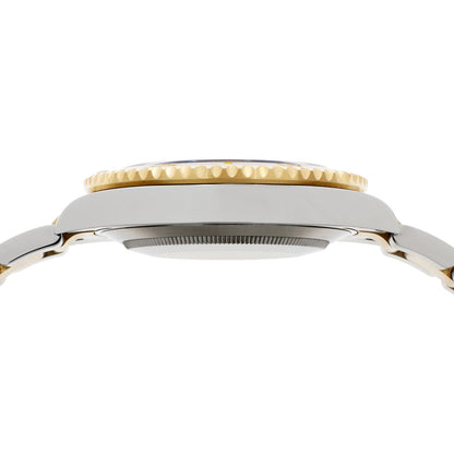 Exclusive Rolex 18K Yellow Gold Stainless Steel Submariner 126613LN — Back View