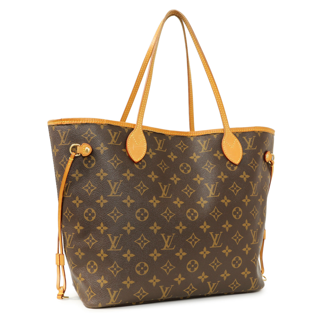 Exclusive Louis Vuitton Monogram Neverfull MM — Side View