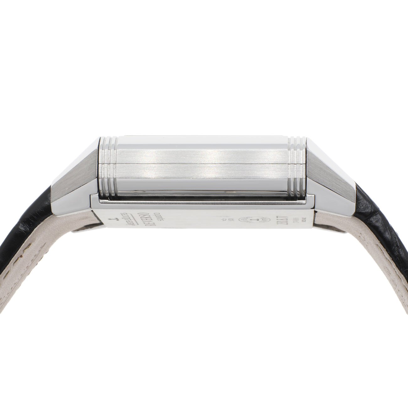 Exclusive Jaeger-LeCoultre Stainless Steel Reverso Squadra Hometime Q7008420 — Back View
