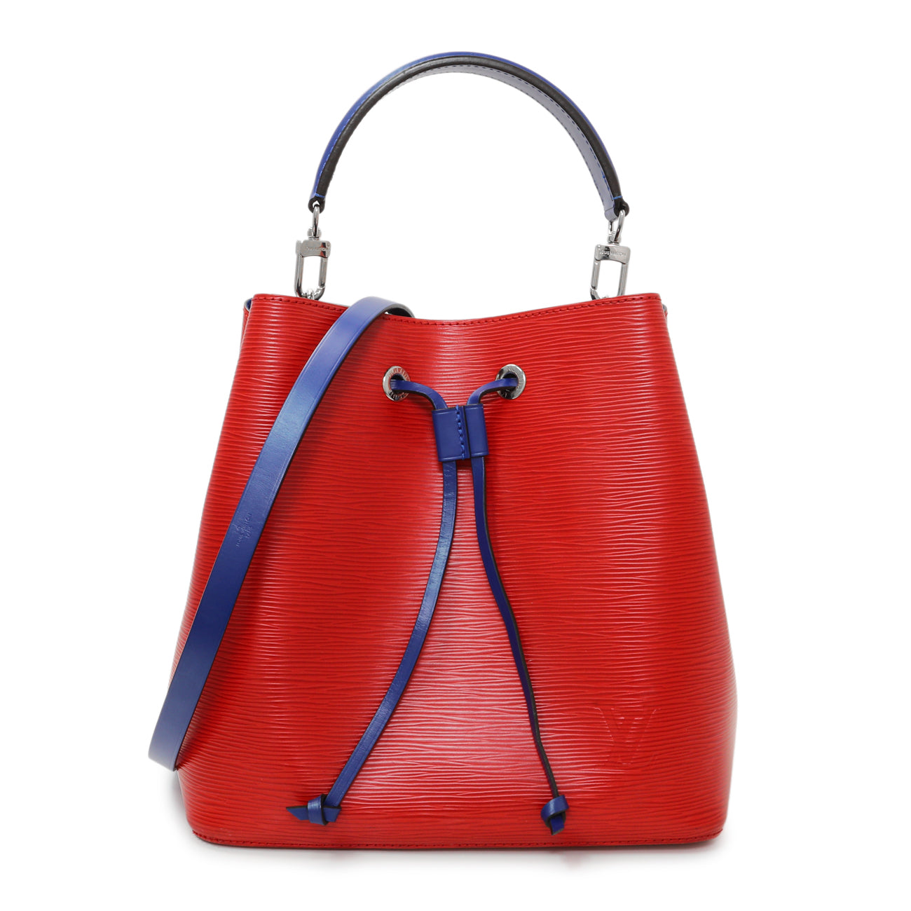 Exclusive Louis Vuitton Coquelicot Epi Neonoe MM — Front View