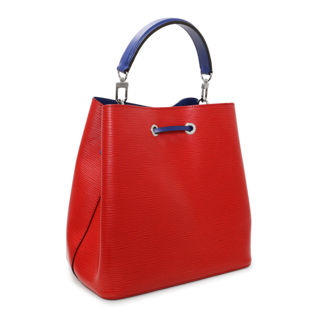 Exclusive Louis Vuitton Coquelicot Epi Neonoe MM — Side View