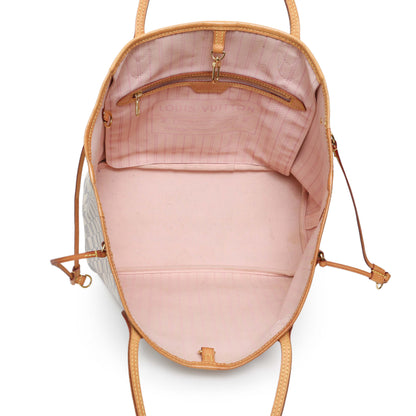 Exclusive Louis Vuitton Damier Azur Neverfull MM — Alternate View 8