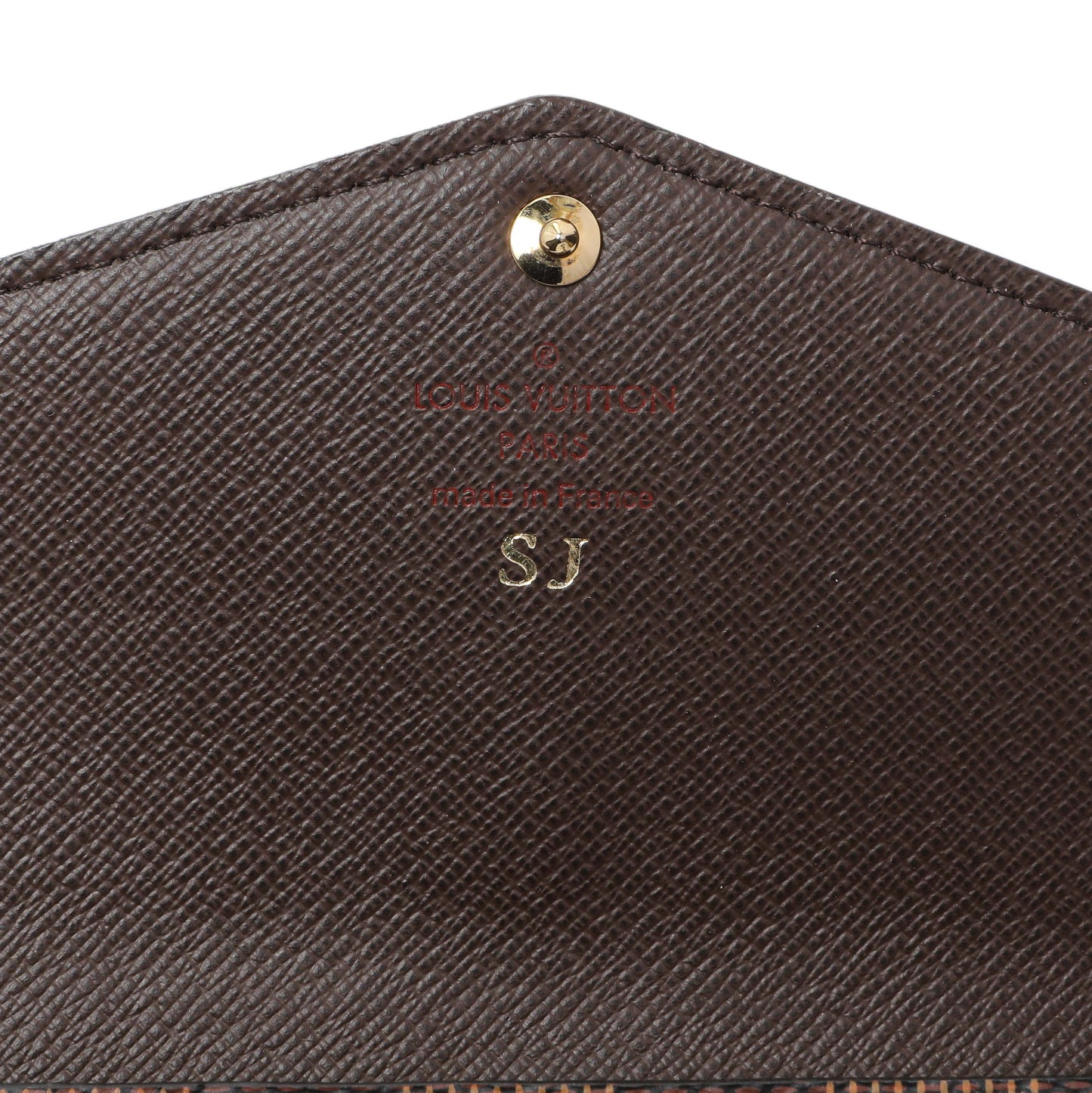 Exclusive Louis Vuitton Damier Ebene Sarah Wallet — Alternate View 11