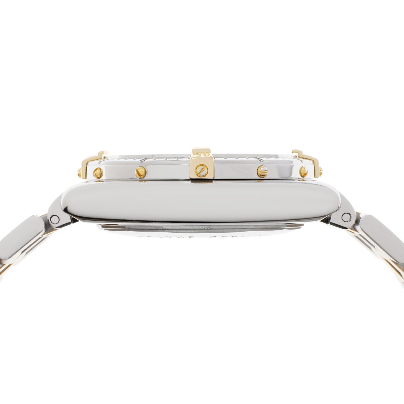 Exclusive Breitling Stainless Steel 18K Yellow Gold Crosswind Chronograph B13355 — Back View
