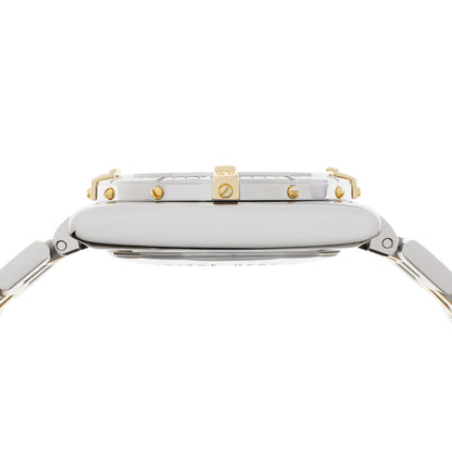 Exclusive Breitling Stainless Steel 18K Yellow Gold Crosswind Chronograph B13355 — Back View