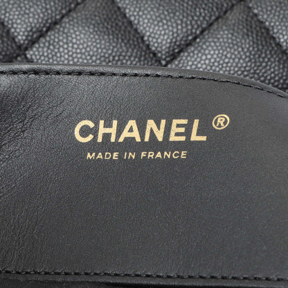 Exclusive Chanel Caviar Quilted Small Chanel 25 Handbag — Detail View