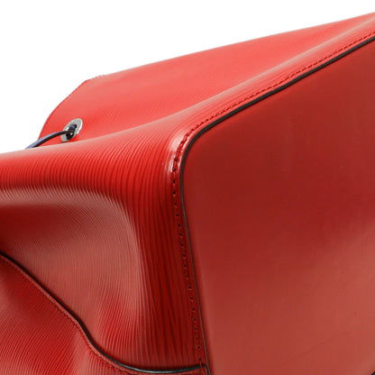 Exclusive Louis Vuitton Coquelicot Epi Neonoe MM — Lifestyle View