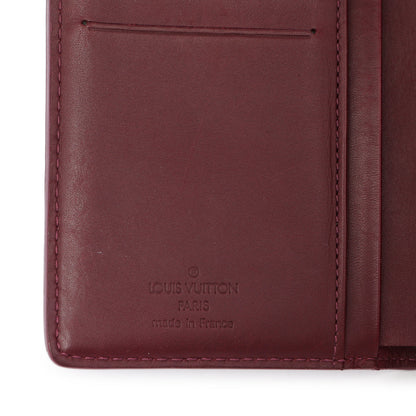 Exclusive Louis Vuitton Violet Vernis French Wallet — Lifestyle View