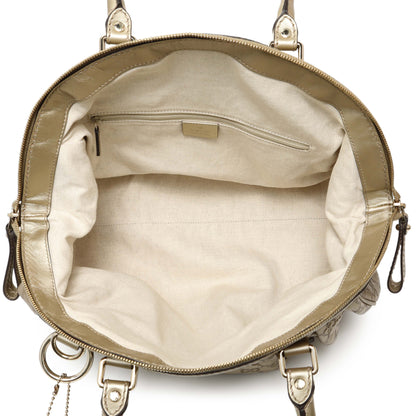 Exclusive Gucci Gold Guccissima Sukey Boston Bag — Alternate View 8