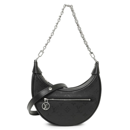 Exclusive Louis Vuitton Black Monogram Calfskin Loop H27 — Front View